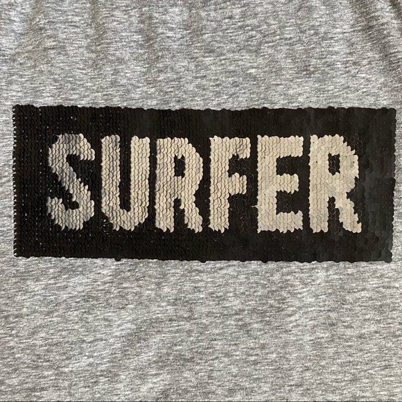 Surfer Pirate Reversible Sequin Tee Carter's - Picture 3 of 8